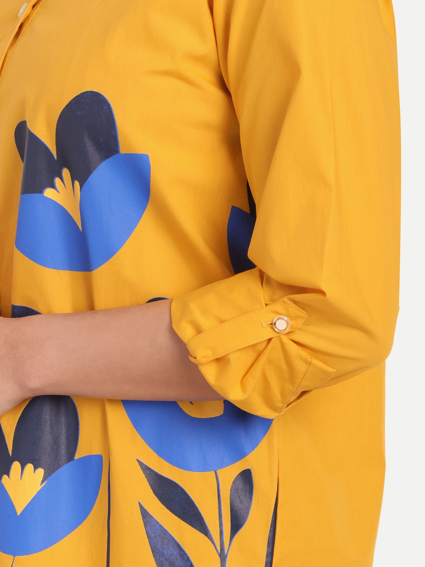 Yellow Shirt Dress