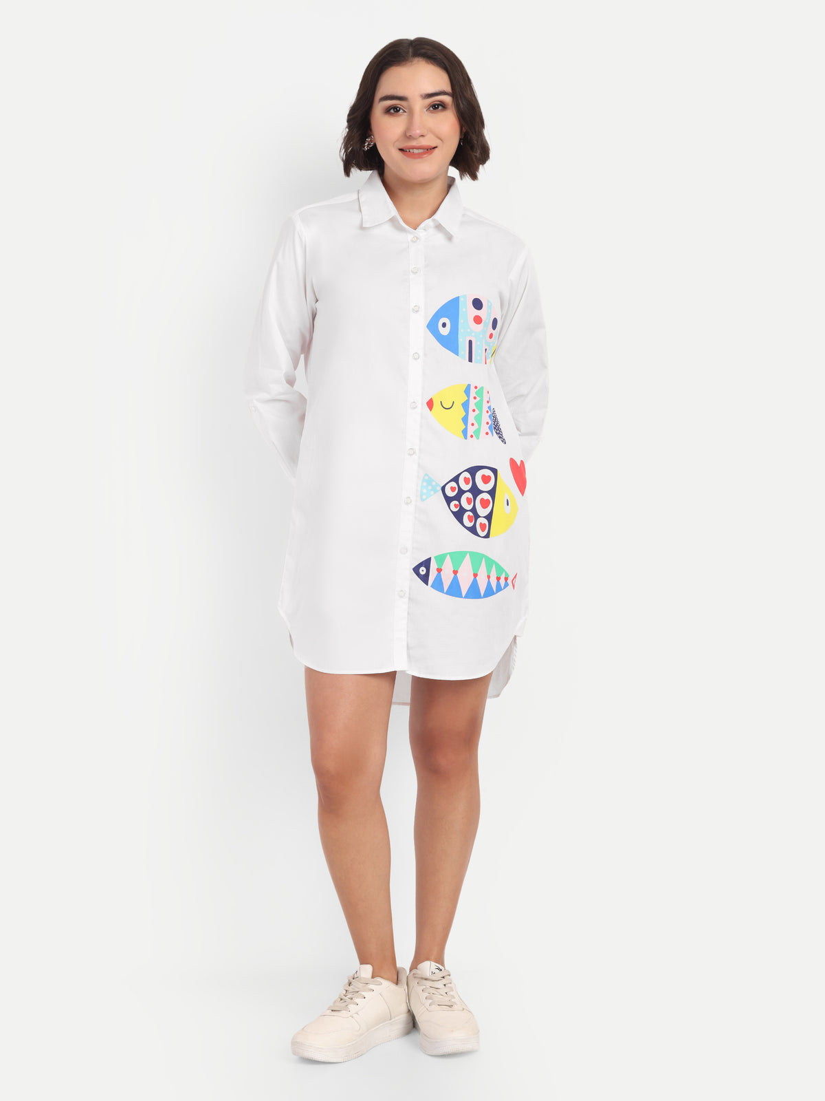 White Shirt Dress
