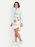 White Shirt Dress