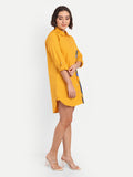 Yellow Shirt Dress
