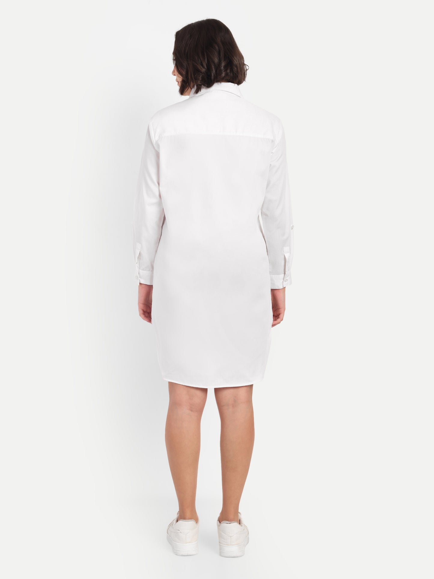White Shirt Dress