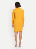 Yellow Shirt Dress