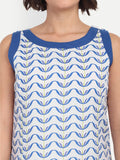 Blue Linen dress