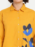 Yellow Shirt Dress