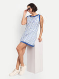 Blue Linen dress