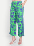 Coord Set-blue green