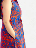 Red Cotton Dress