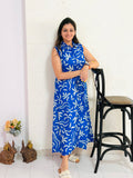 Blue Cotton Dresses